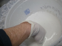 instructables andylikesbikes Plaster Mixing